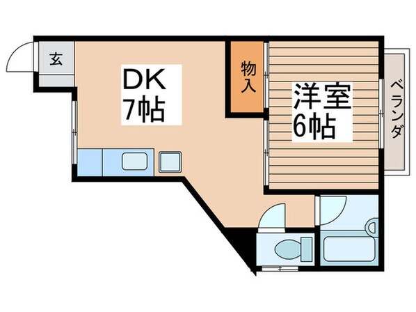 シャトルホワイトの物件間取画像